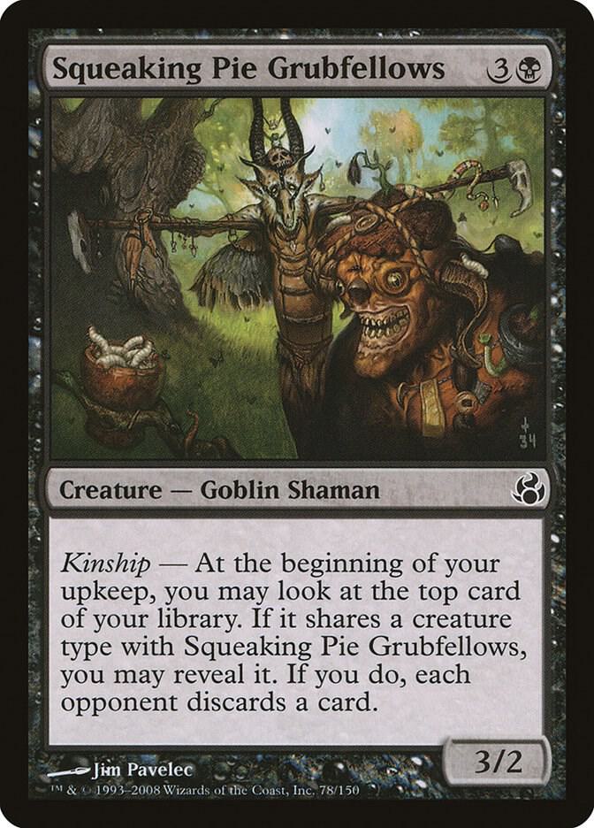 Squeaking Pie Grubfellows 78 card from Morningtide