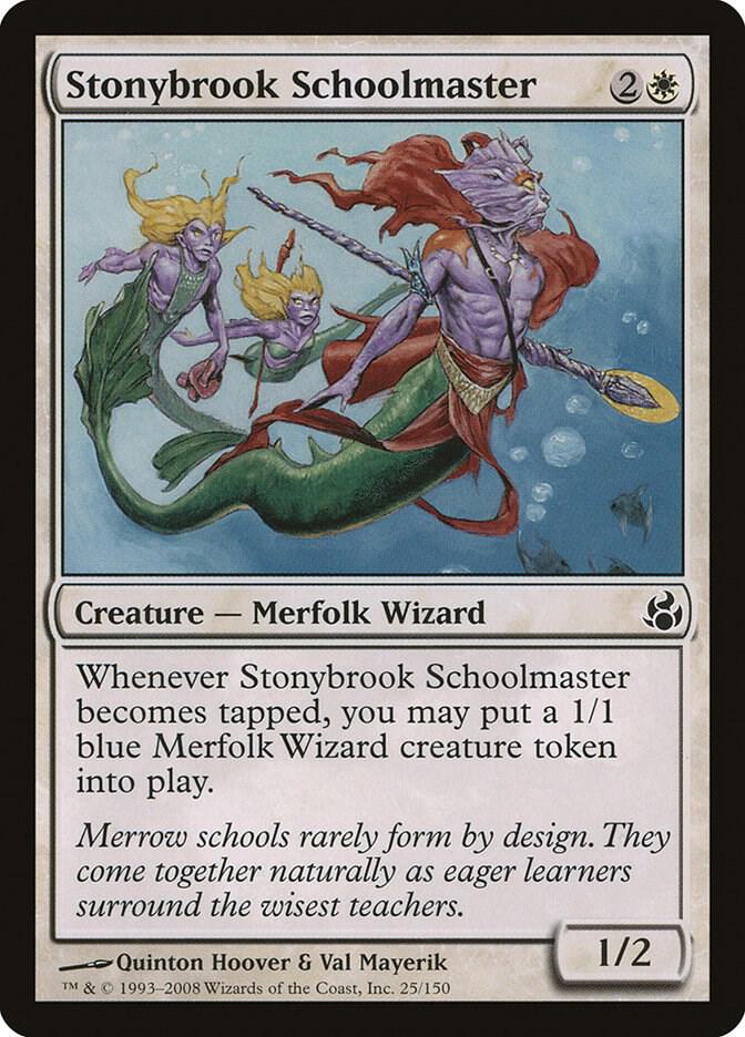 Stonybrook Schoolmaster 25 card from Morningtide