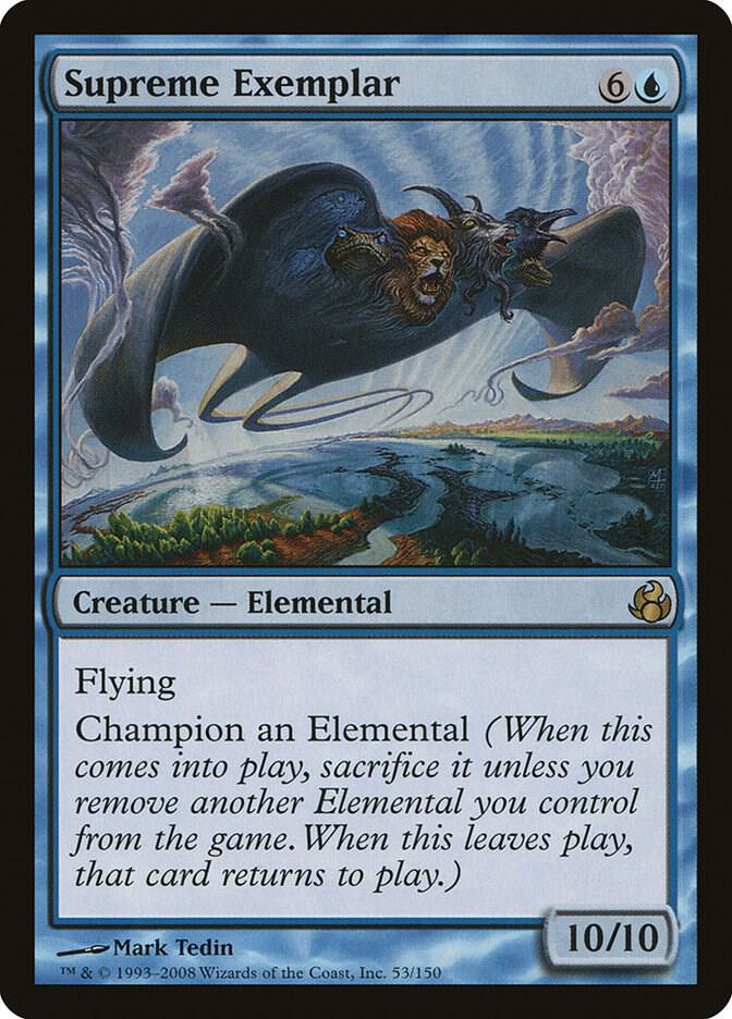Supreme Exemplar 53 card from Morningtide