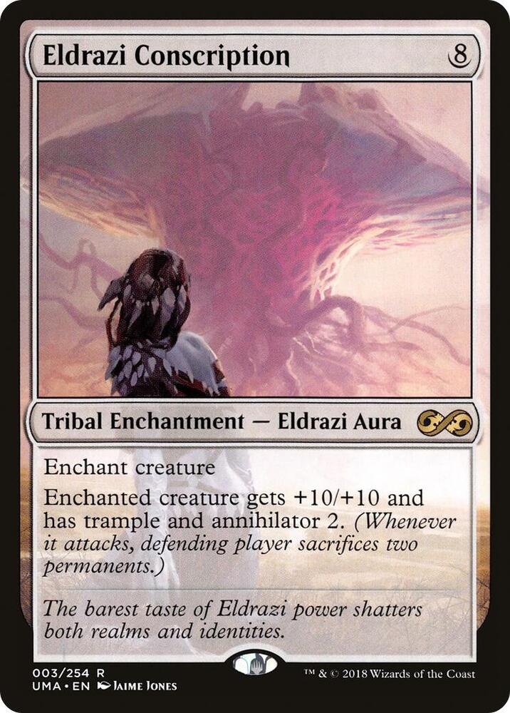 Eldrazi Conscription 3 card from Ultimate Masters