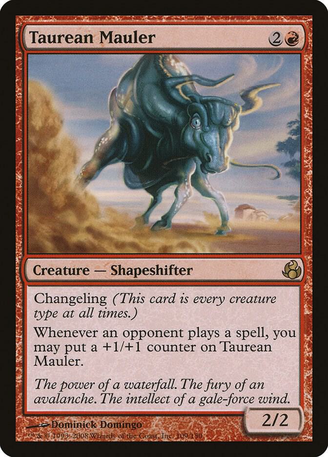 Taurean Mauler 109 card from Morningtide