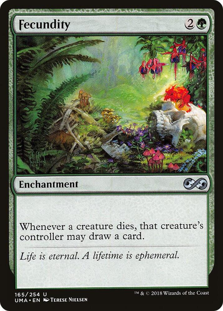Fecundity 165 card from Ultimate Masters