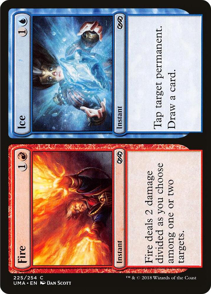 Fire // Ice 225 card from Ultimate Masters
