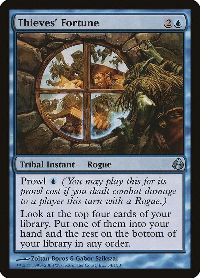 Thieves' Fortune 54 card from Morningtide