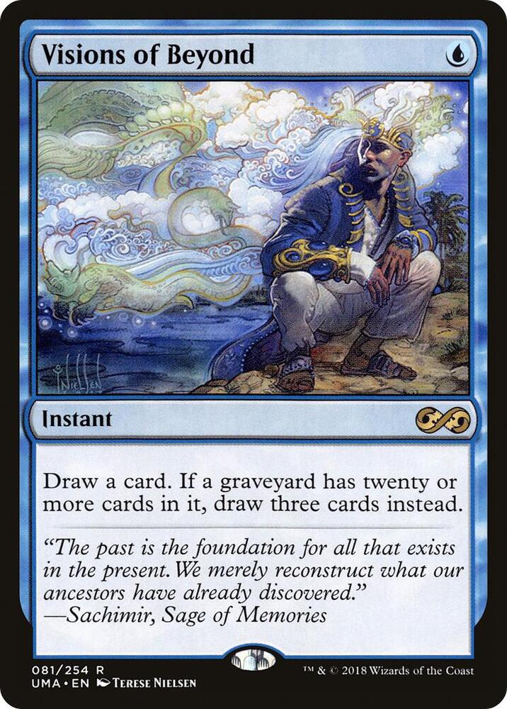 Visions of Beyond 81 card from Ultimate Masters