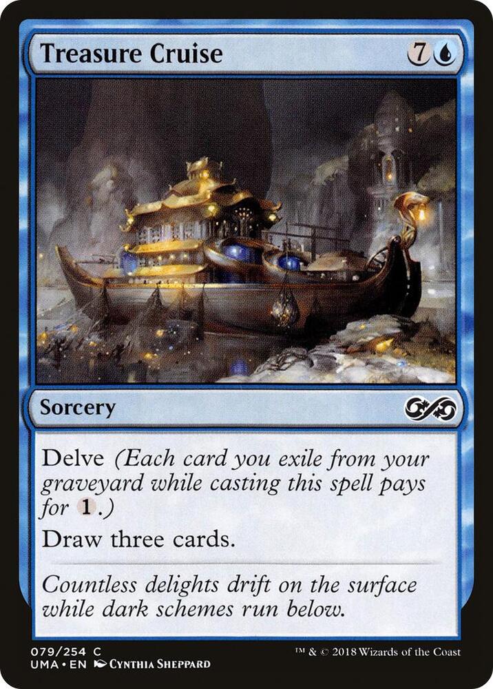 Treasure Cruise 79 card from Ultimate Masters