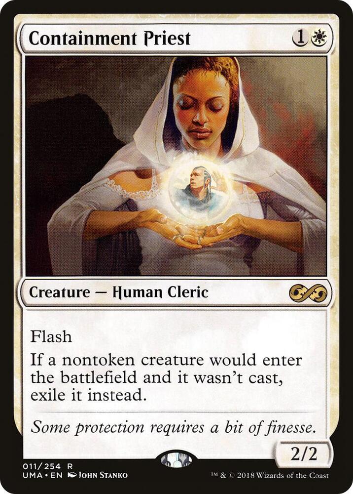 Containment Priest 11 card from Ultimate Masters