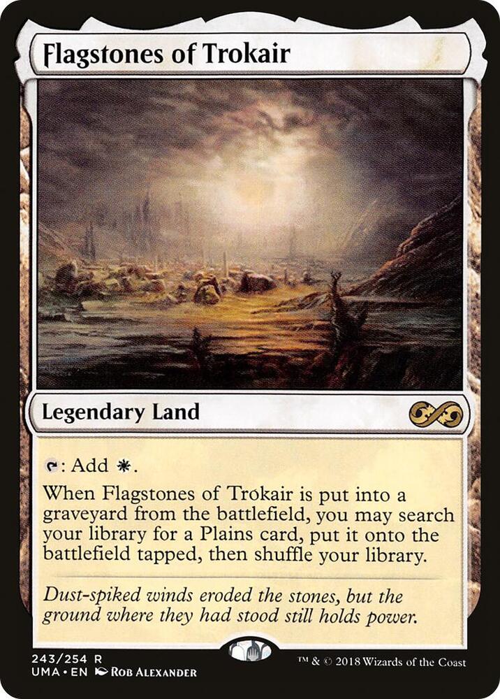 Flagstones of Trokair 243 card from Ultimate Masters
