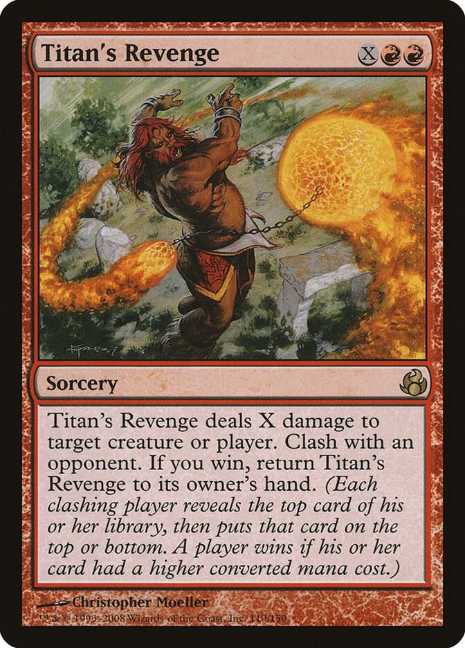 Titan's Revenge 110 card from Morningtide