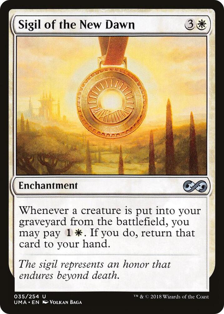 Sigil of the New Dawn 35 card from Ultimate Masters