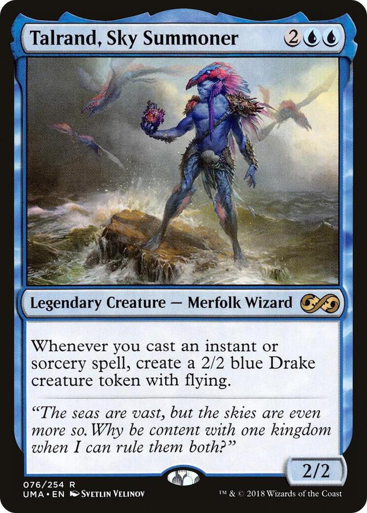 Talrand, Sky Summoner 76 card from Ultimate Masters