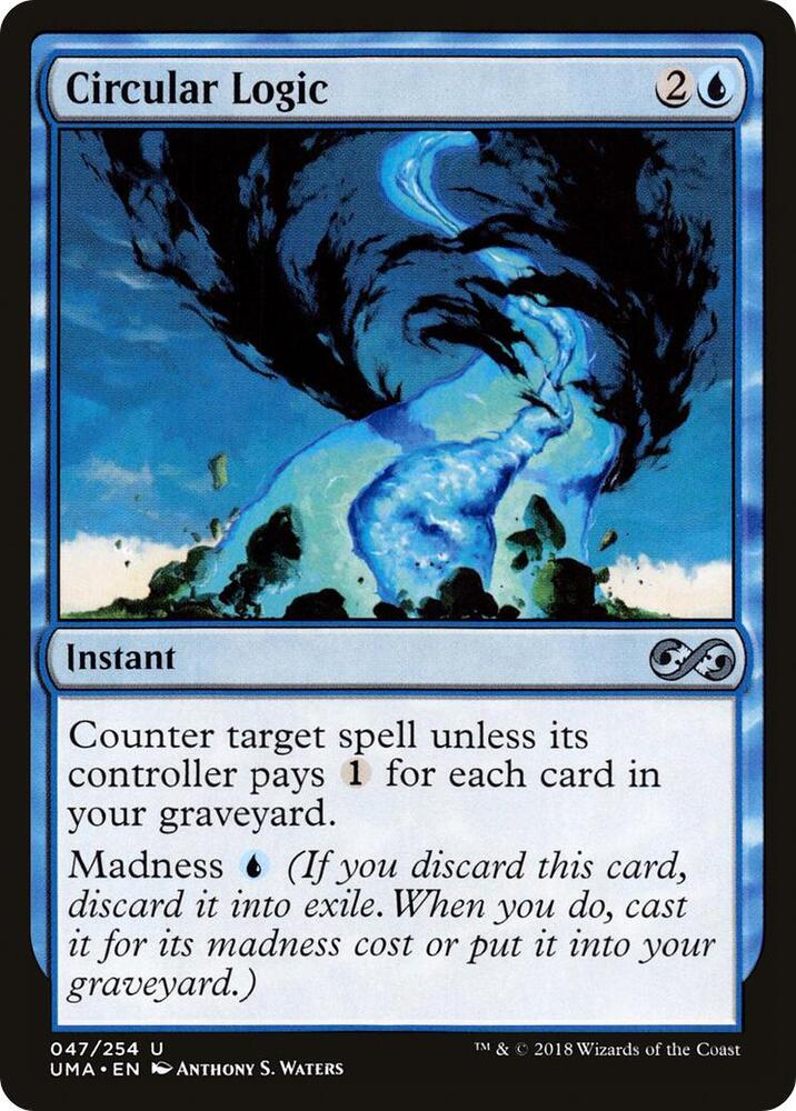 Circular Logic 47 card from Ultimate Masters