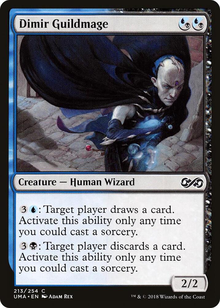 Dimir Guildmage 213 card from Ultimate Masters