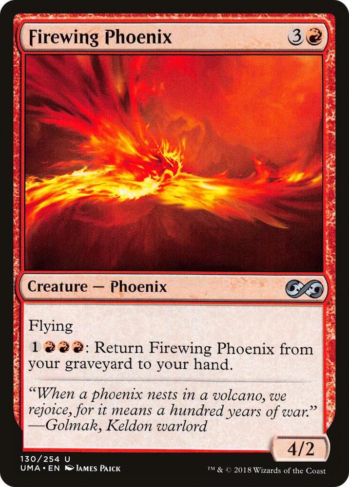 Firewing Phoenix 130 card from Ultimate Masters