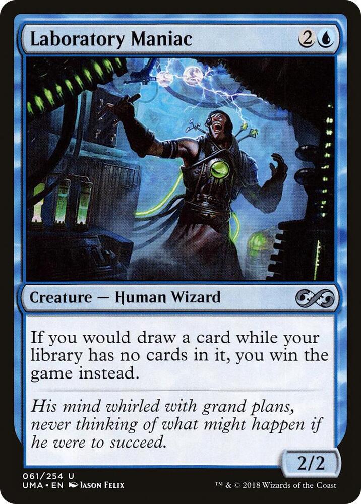 Laboratory Maniac 61 card from Ultimate Masters