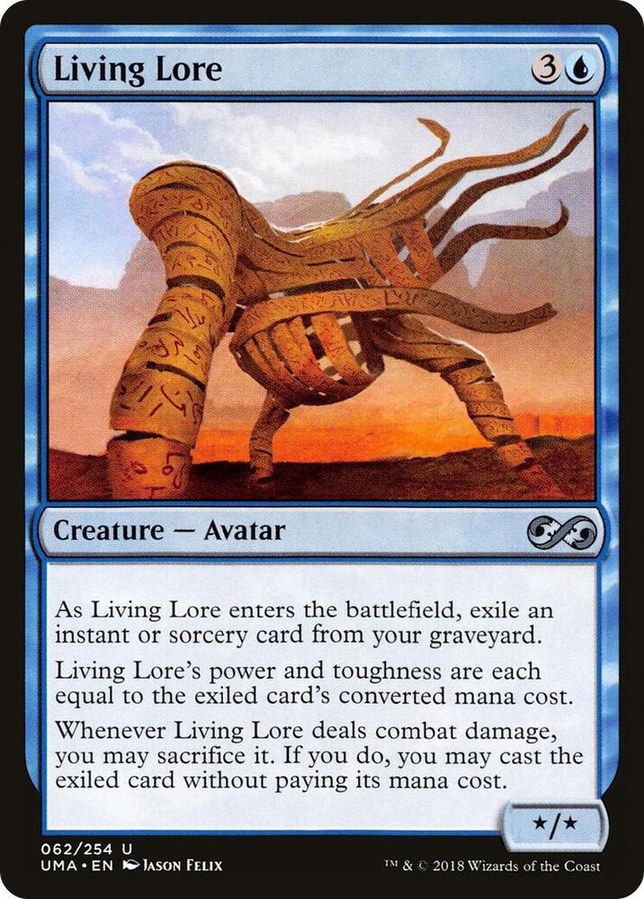 Living Lore 62 card from Ultimate Masters
