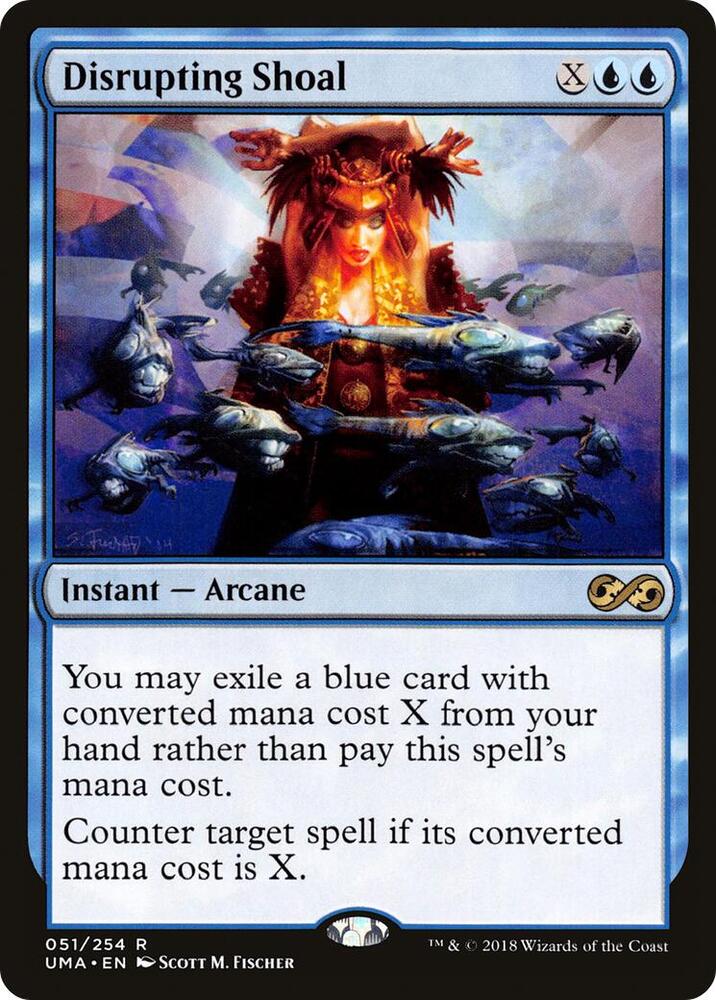Disrupting Shoal 51 card from Ultimate Masters