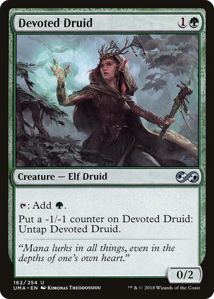 Devoted Druid 162 card from Ultimate Masters