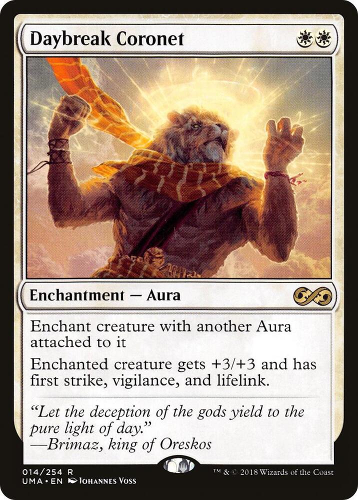 Daybreak Coronet 14 card from Ultimate Masters