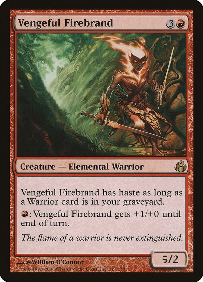 Vengeful Firebrand 111 card from Morningtide