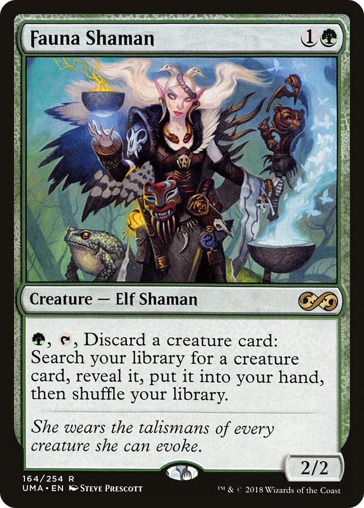 Fauna Shaman 164 card from Ultimate Masters