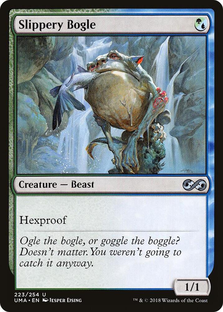 Slippery Bogle 223 card from Ultimate Masters