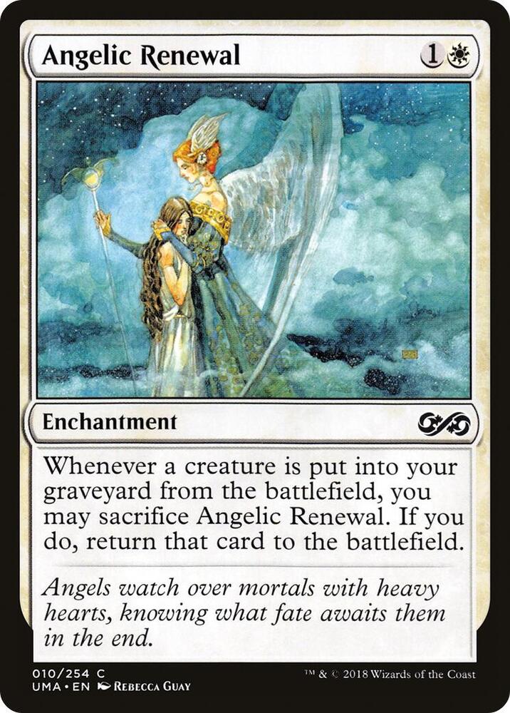 Angelic Renewal 10 card from Ultimate Masters