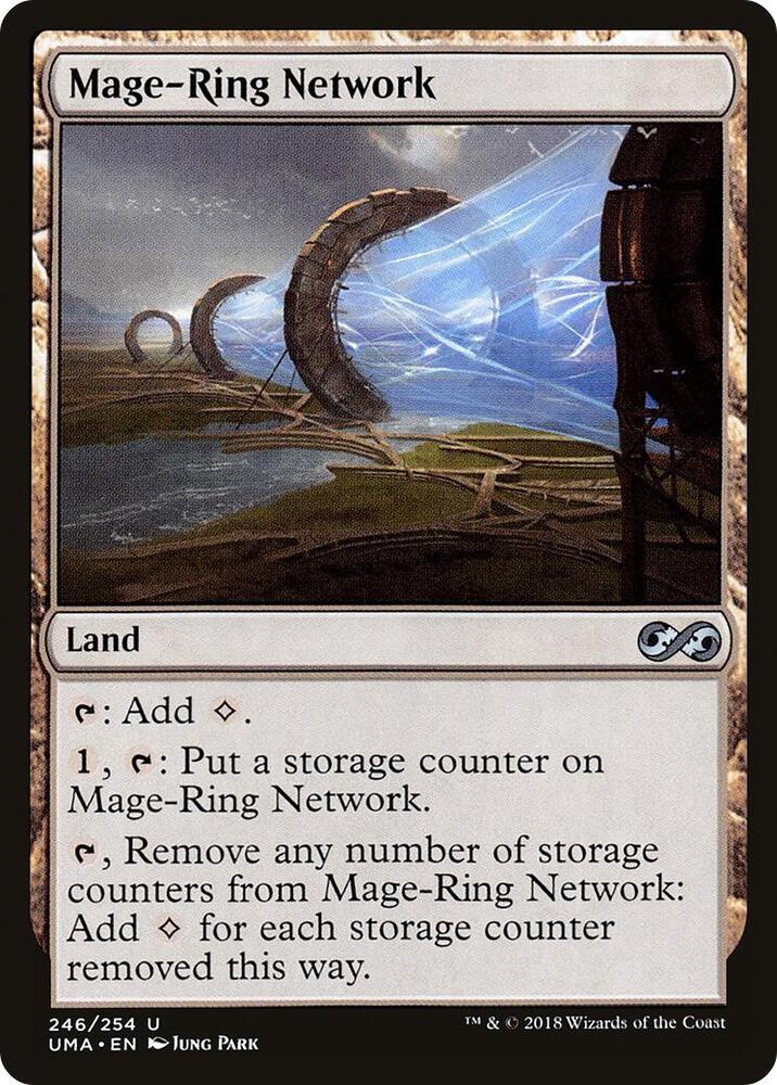Mage-Ring Network 246 card from Ultimate Masters