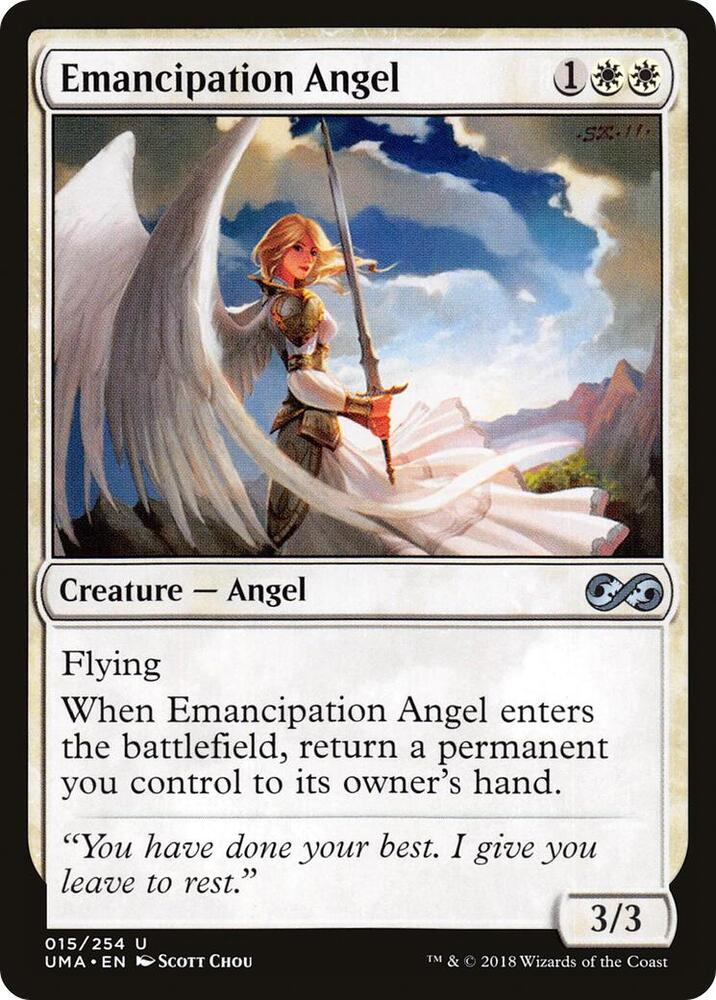 Emancipation Angel 15 card from Ultimate Masters