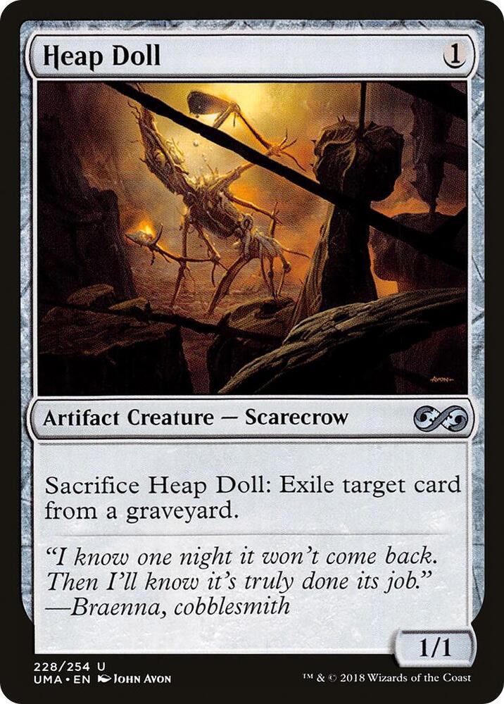 Heap Doll 228 card from Ultimate Masters