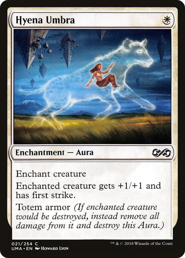 Hyena Umbra 21 card from Ultimate Masters