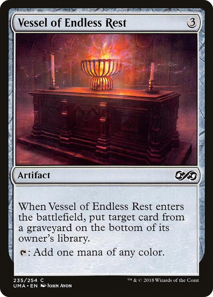 Vessel of Endless Rest 235 card from Ultimate Masters