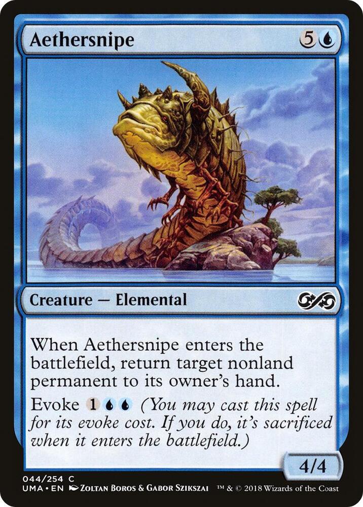 Aethersnipe 44 card from Ultimate Masters