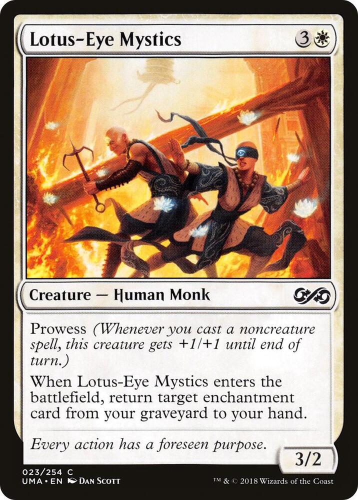 Lotus-Eye Mystics 23 card from Ultimate Masters