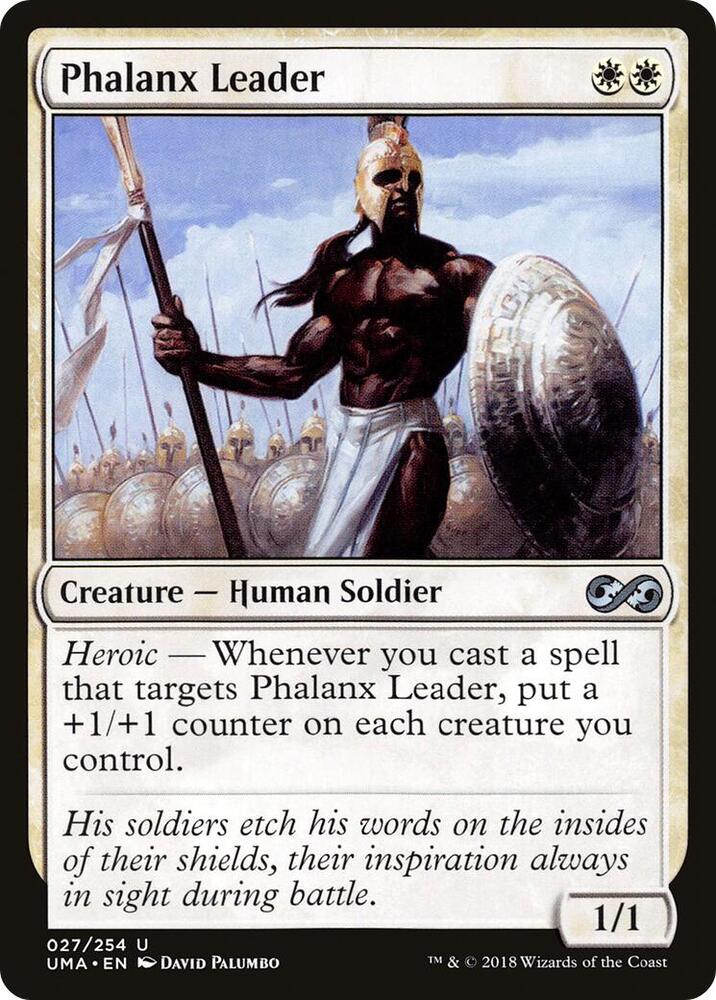 Phalanx Leader 27 card from Ultimate Masters