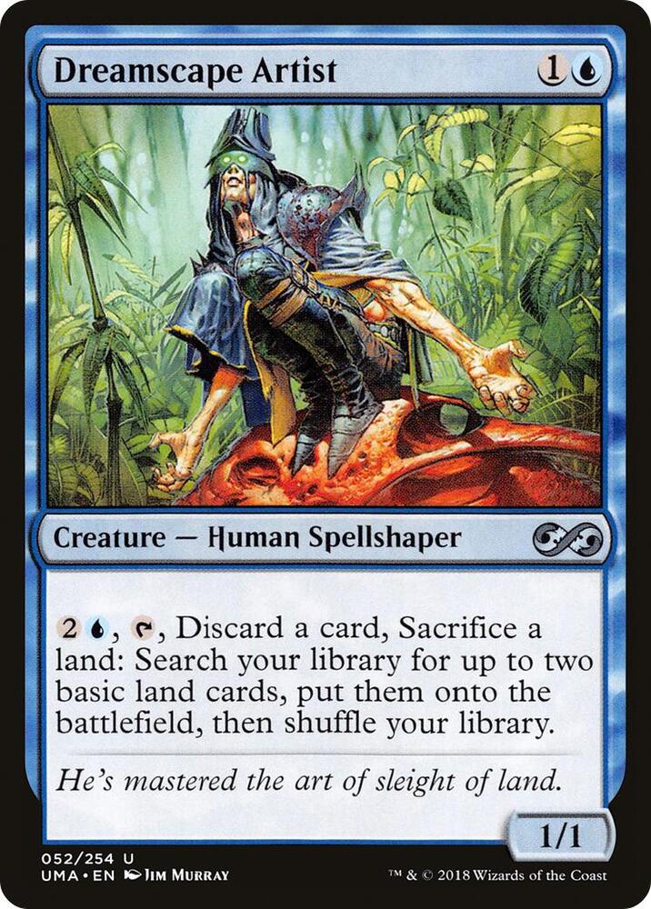 Dreamscape Artist 52 card from Ultimate Masters
