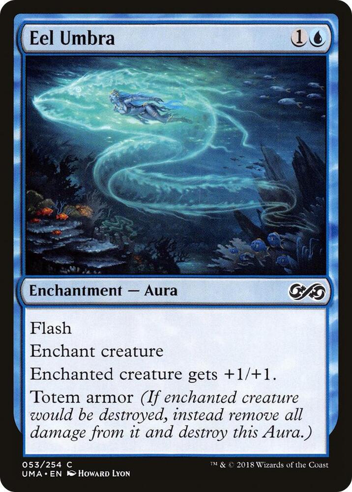 Eel Umbra 53 card from Ultimate Masters