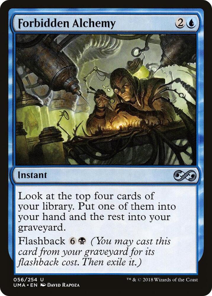 Forbidden Alchemy 56 card from Ultimate Masters