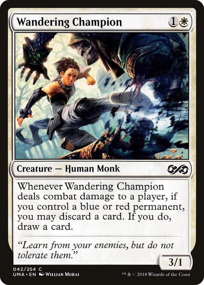 Wandering Champion 42 card from Ultimate Masters