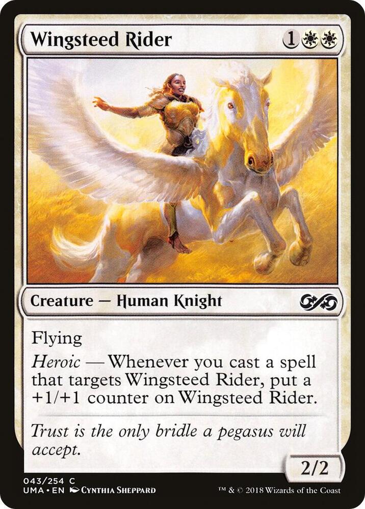 Wingsteed Rider 43 card from Ultimate Masters