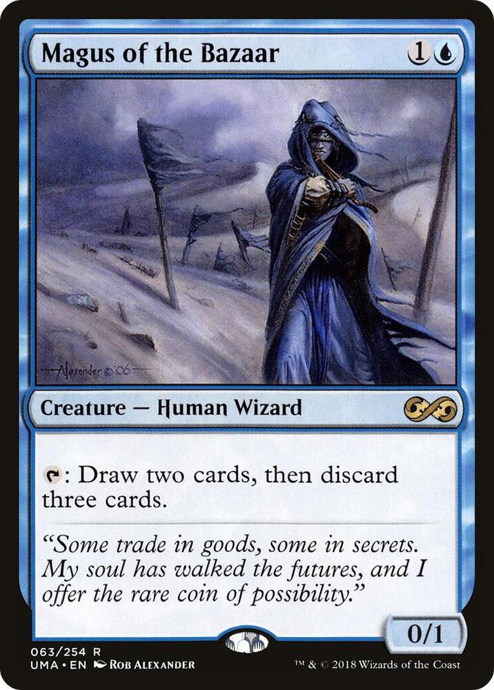 Magus of the Bazaar 63 card from Ultimate Masters