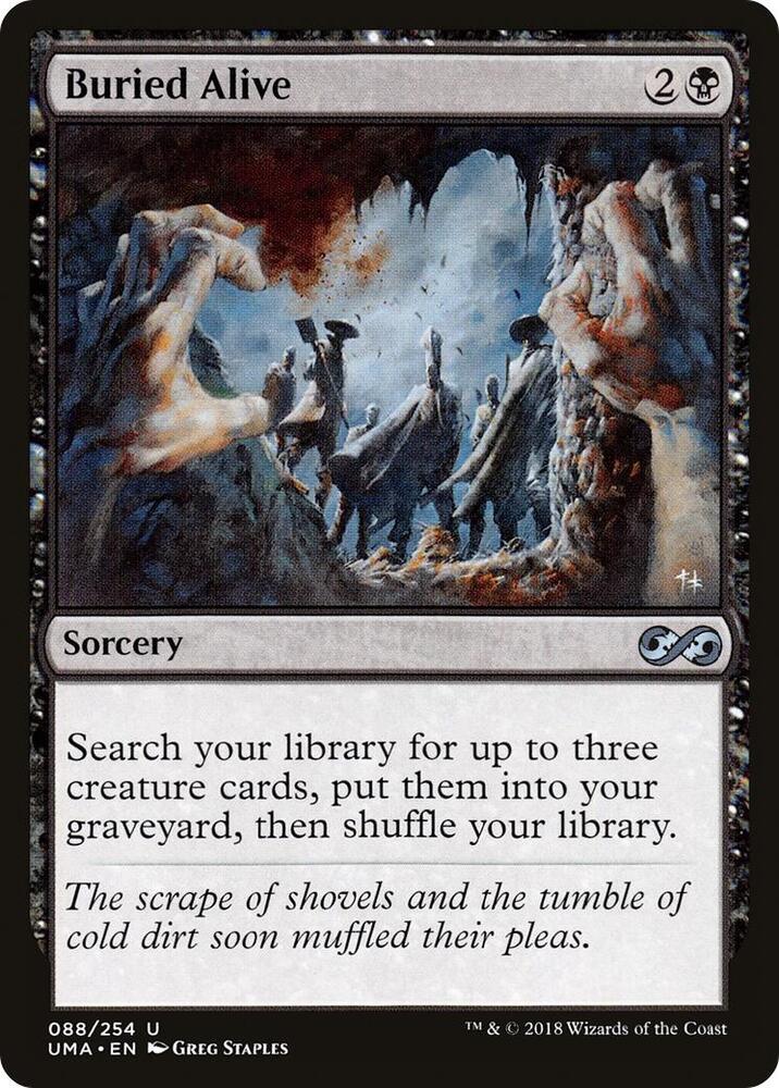 Buried Alive 88 card from Ultimate Masters