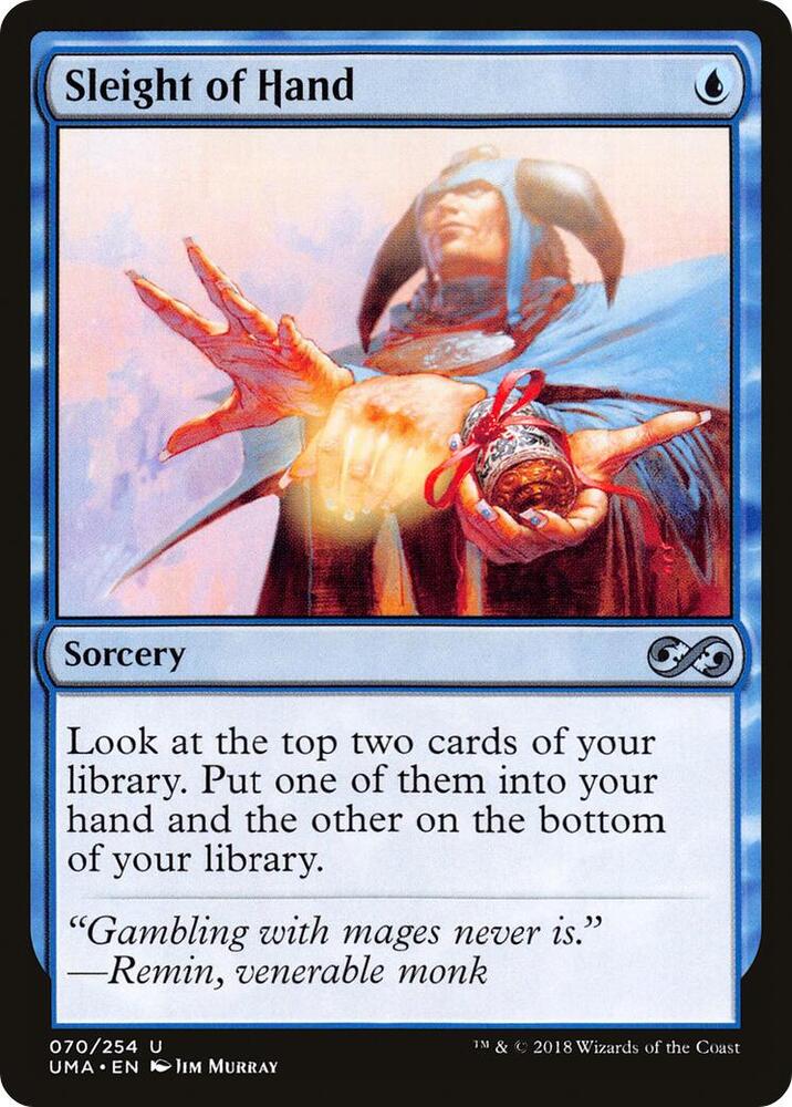 Sleight of Hand 70 card from Ultimate Masters