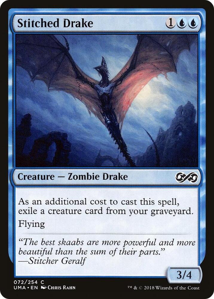 Stitched Drake 72 card from Ultimate Masters