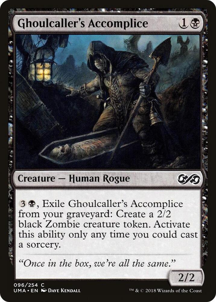Ghoulcaller's Accomplice 96 card from Ultimate Masters