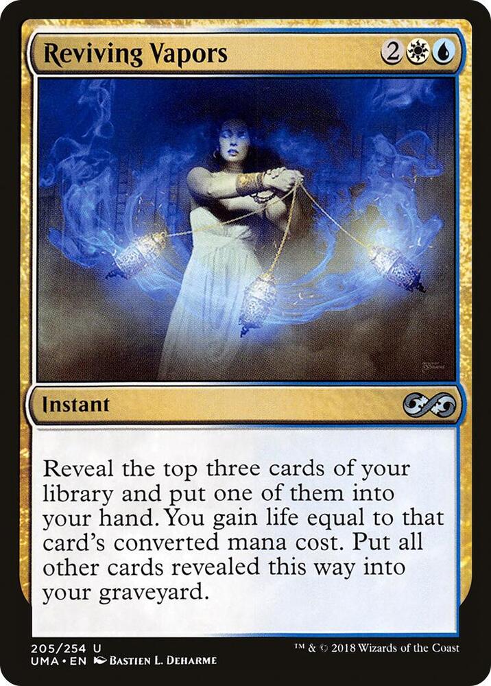 Reviving Vapors 205 card from Ultimate Masters