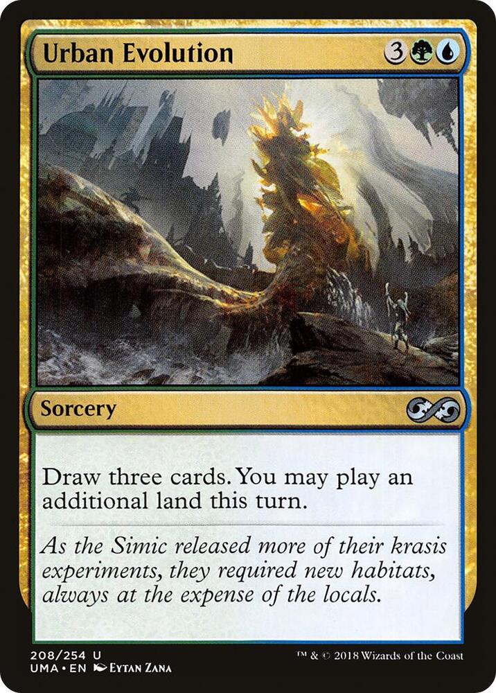 Urban Evolution 208 card from Ultimate Masters
