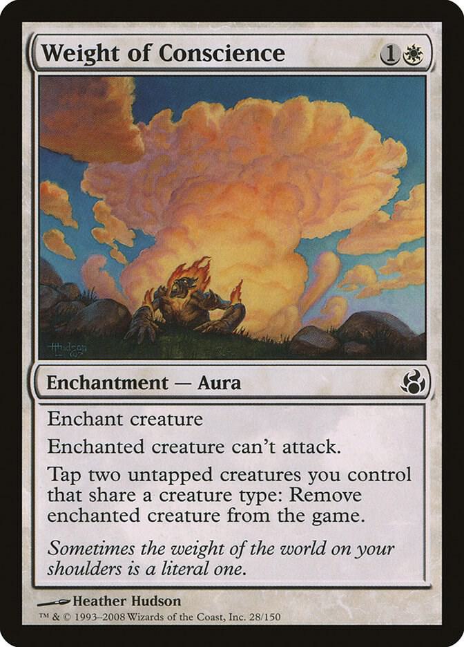 Weight of Conscience 28 card from Morningtide