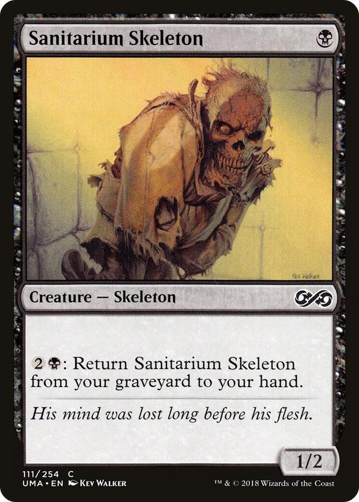 Sanitarium Skeleton 111 card from Ultimate Masters