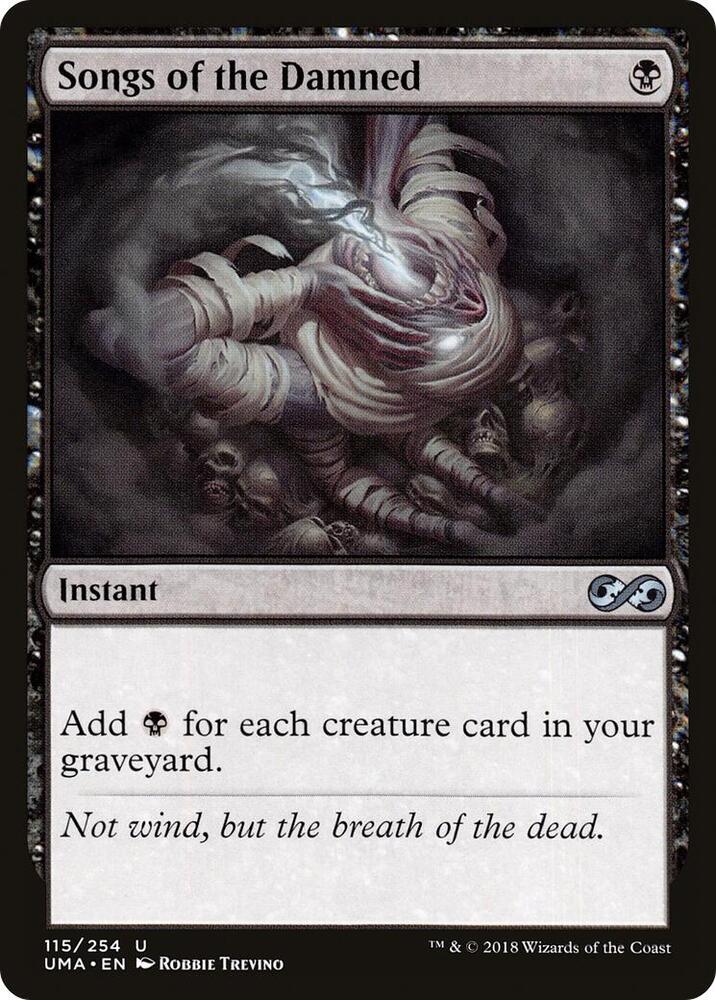 Songs of the Damned 115 card from Ultimate Masters